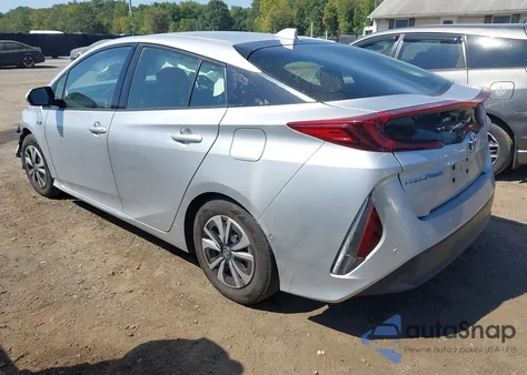 2017 Toyota Prius Prime Advanced z USA, uszkodzony, nr VIN JTDKARFP3H3011826